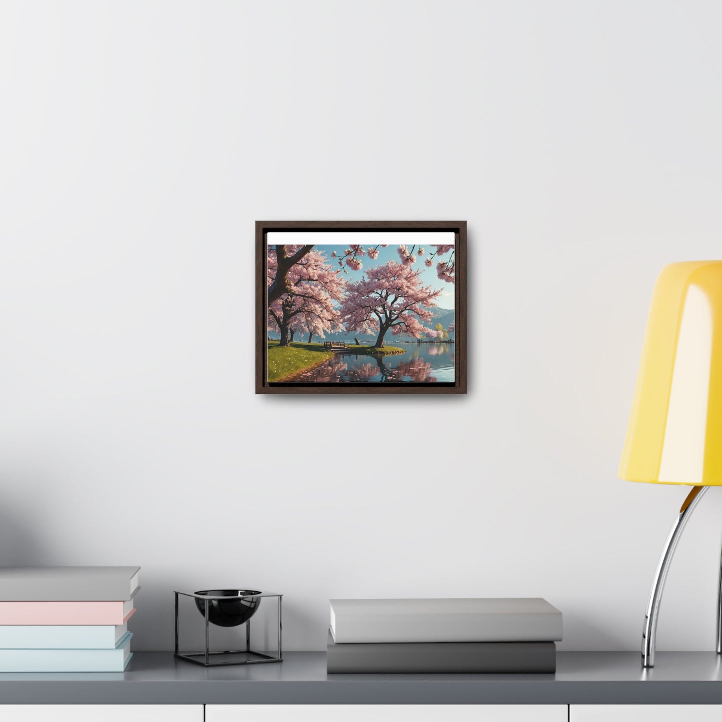 Cherry Blossom Gallery Canvas Wraps, Horizontal Frame