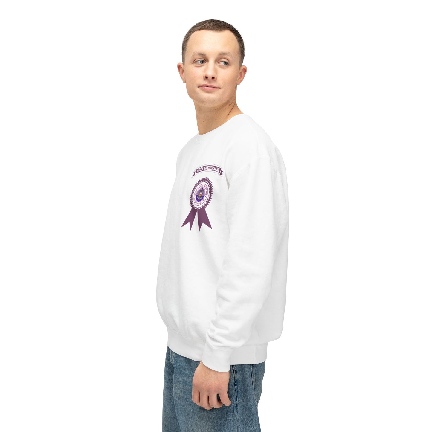 50th Anniversary - Unisex Lightweight Crewneck Sweatshirt