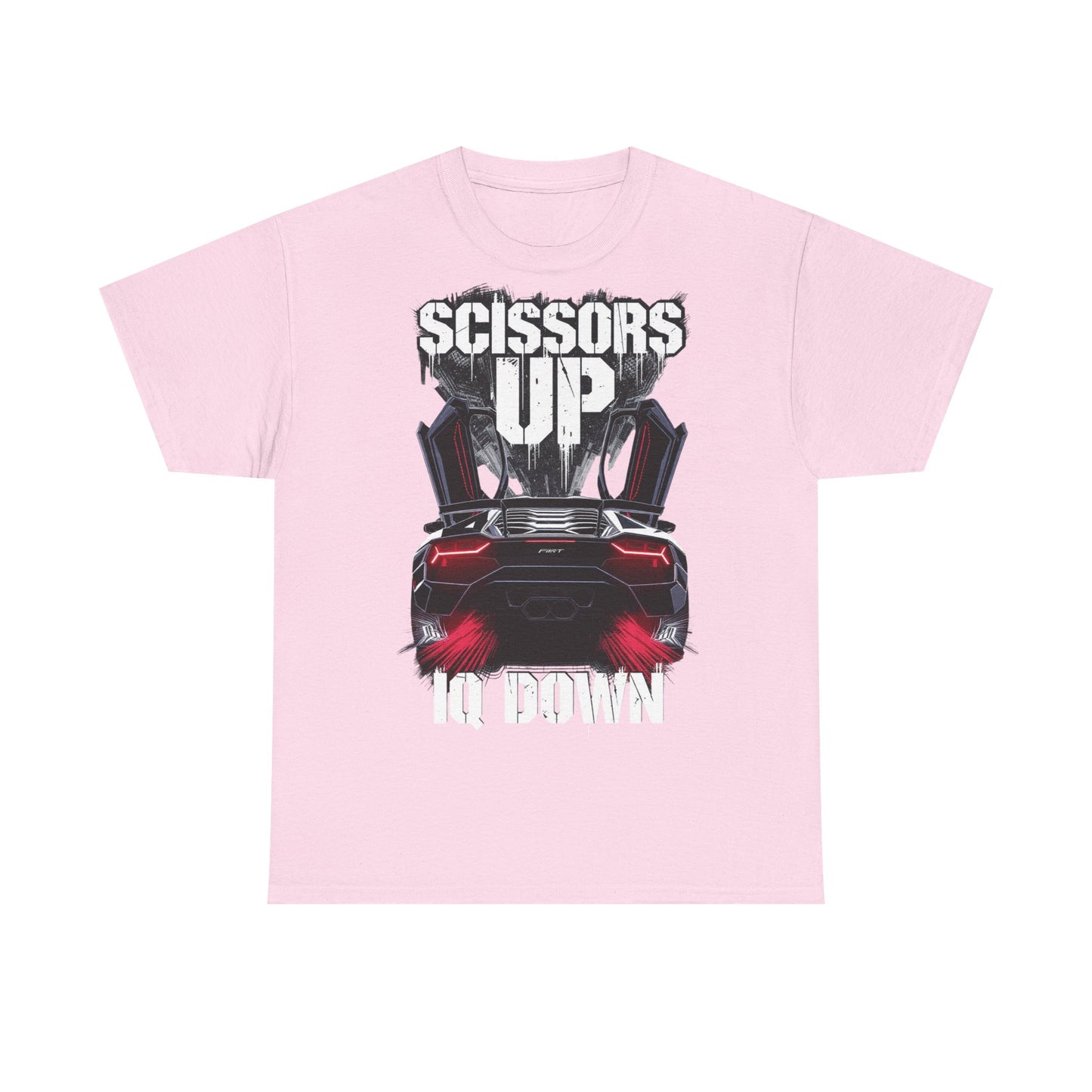 Scissors Up Unisex Heavy Cotton Tee