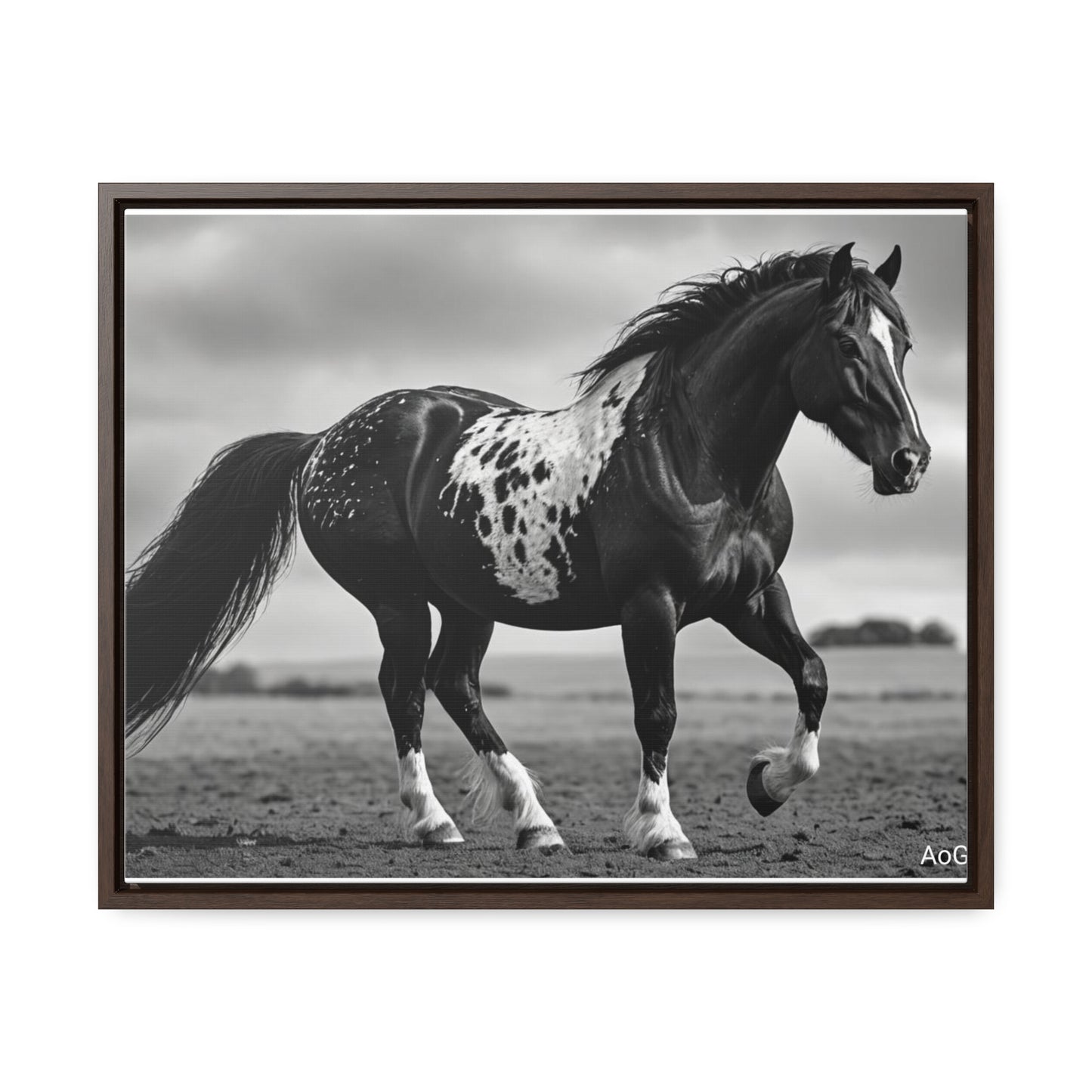 Speckled Stallion Gallery Canvas Wraps, Horizontal Frame