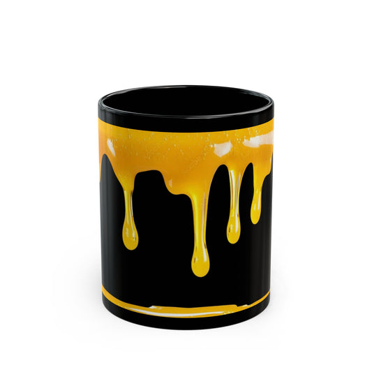 Honey Drops - Black Mug (11oz, 15oz)