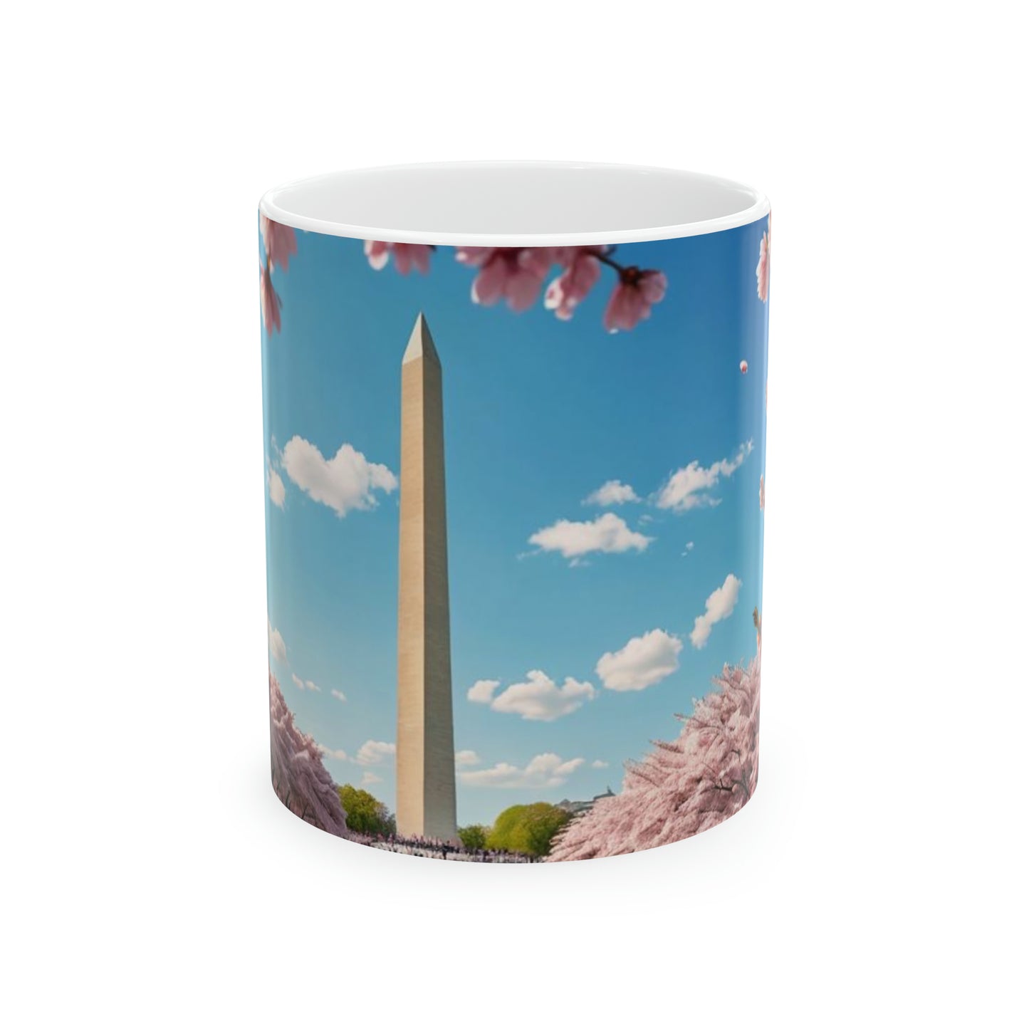 Cherry Blossom DCM Ceramic Mug, 11oz