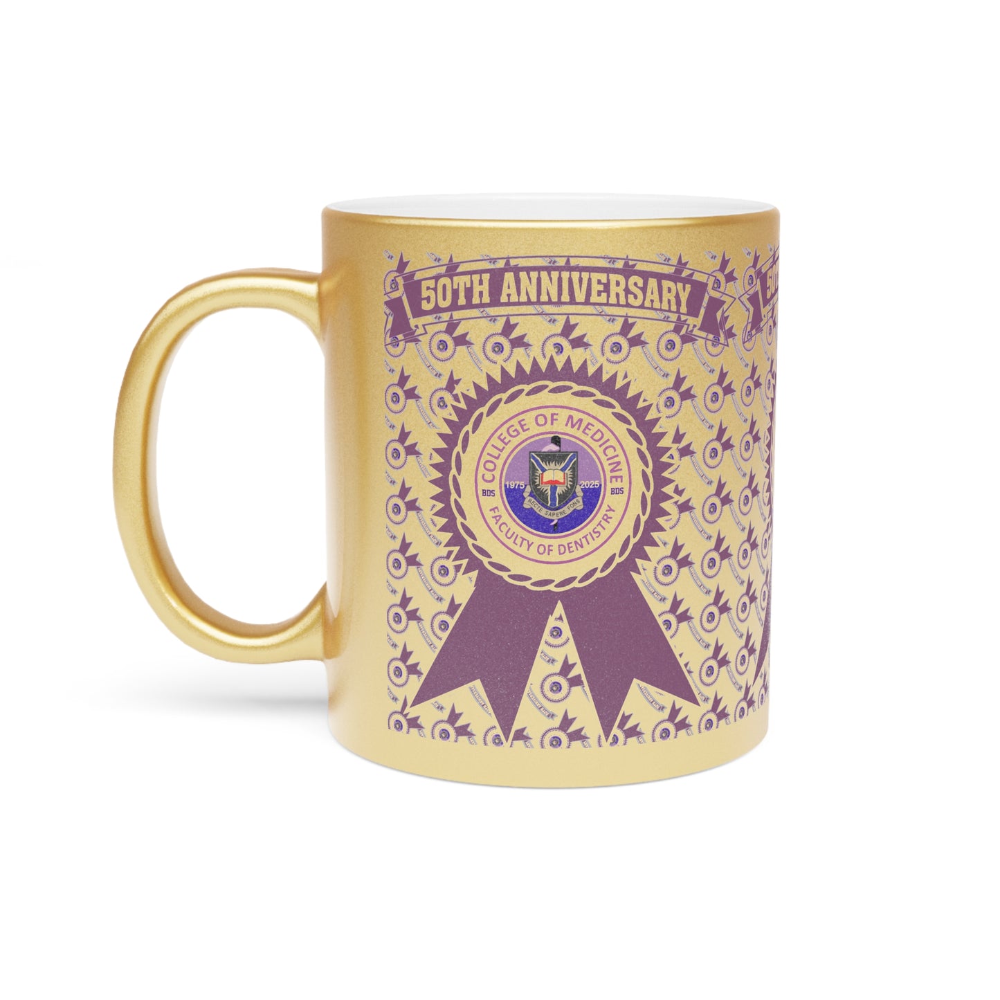 50th Anniversary - Metallic Mug (Silver\Gold)