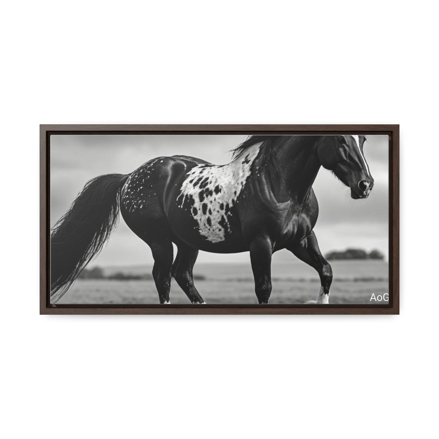 Speckled Stallion Gallery Canvas Wraps, Horizontal Frame