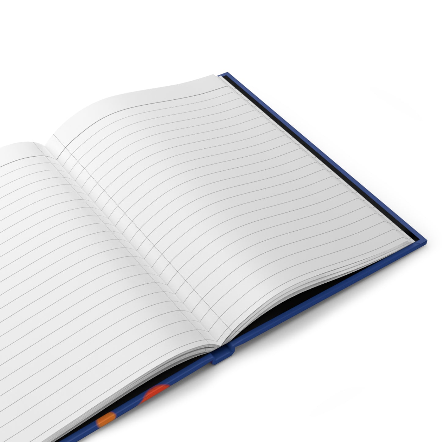 Dark Blue Spectrum Hardcover Journal Matte