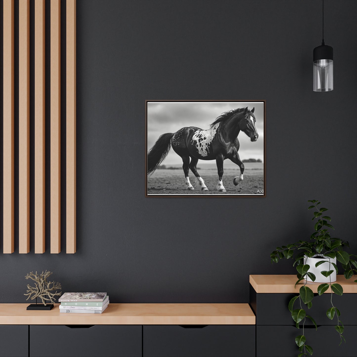 Speckled Stallion Gallery Canvas Wraps, Horizontal Frame