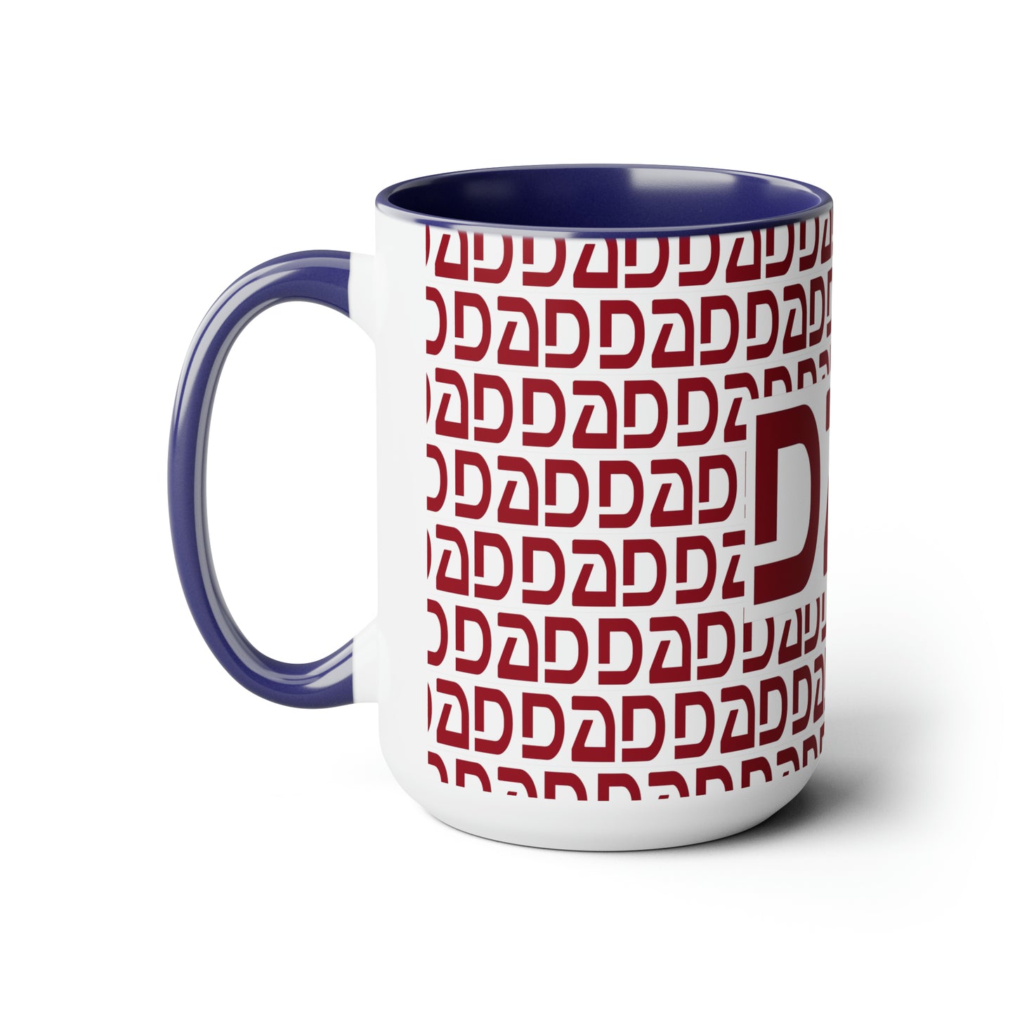 Two-Tone Coffee Mugs, 15oz