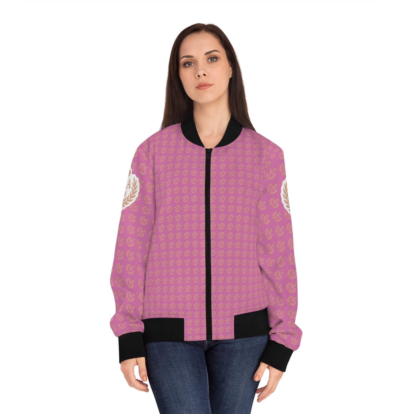 ORA - Women's Bomber Jacket (AOP)
