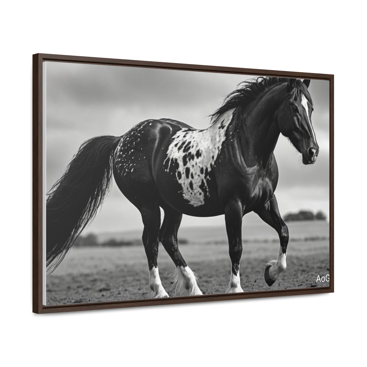 Speckled Stallion Gallery Canvas Wraps, Horizontal Frame