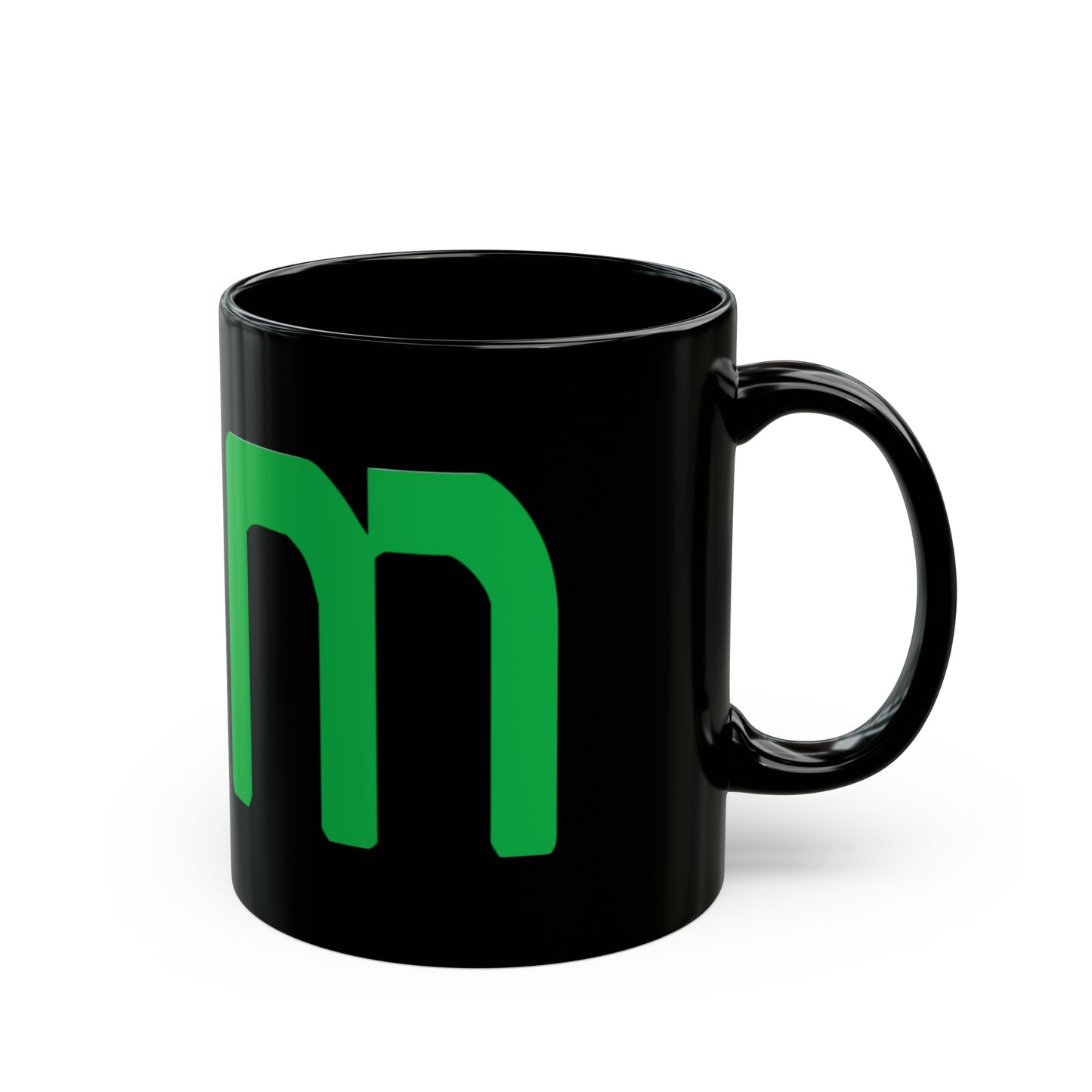 “I Am” Green Black Mug (11oz)