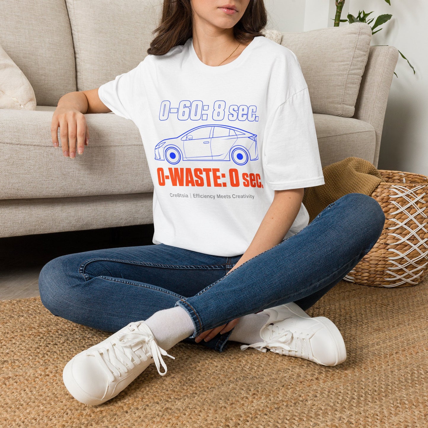 0-60: 8 Sec Unisex Softstyle T-Shirt