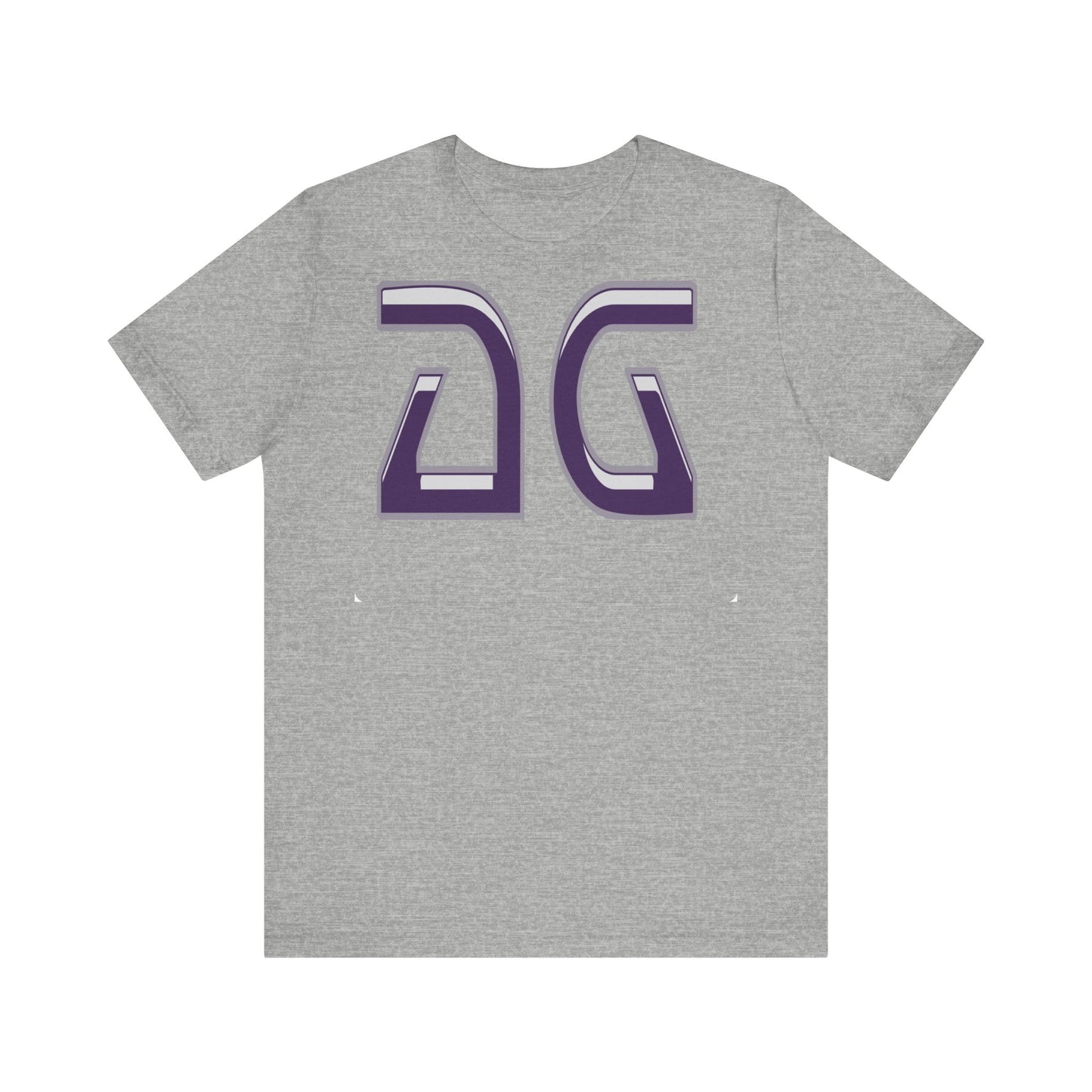 AG-3D Purple Unisex Jersey Short Sleeve Tee