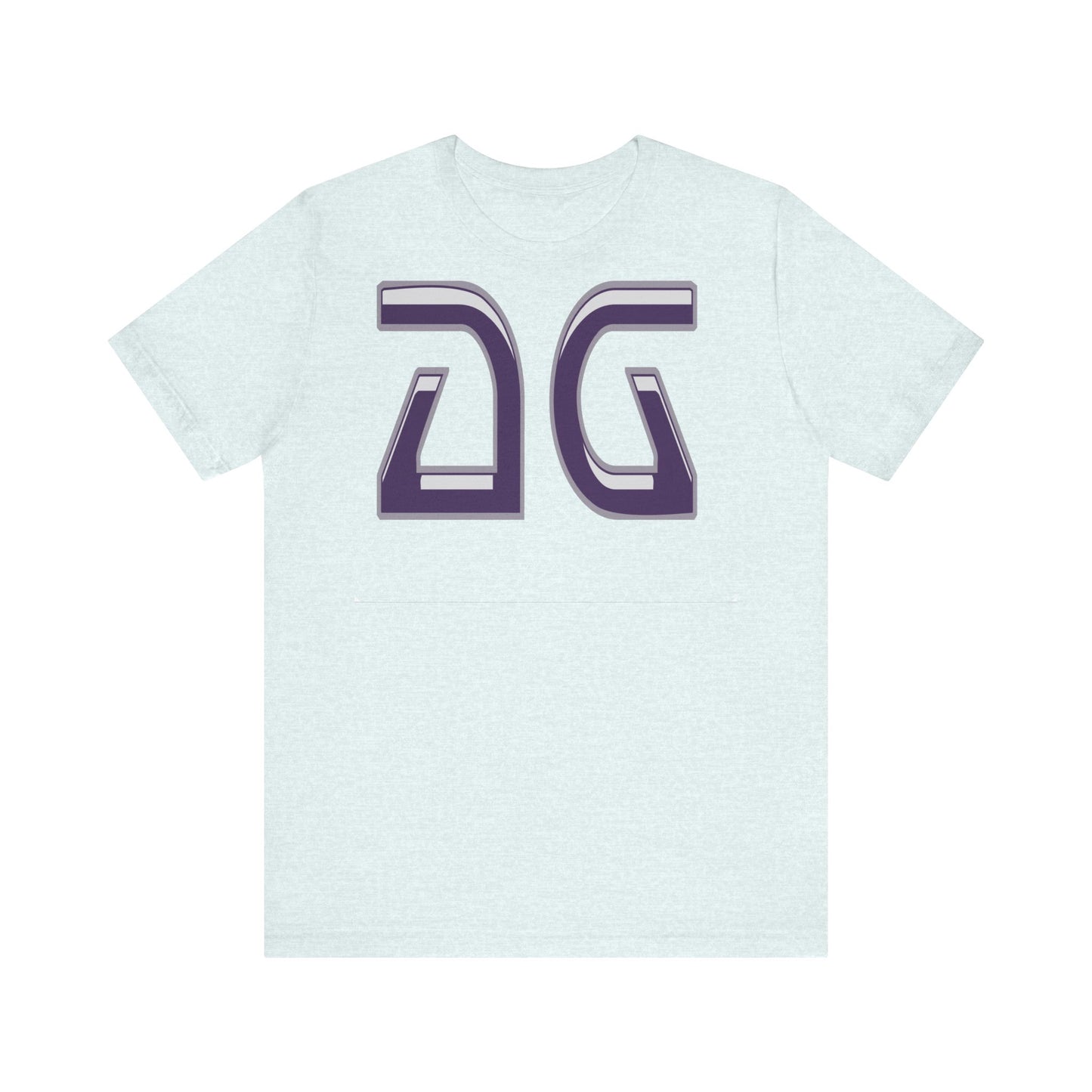 AG-3D Purple Unisex Jersey Short Sleeve Tee