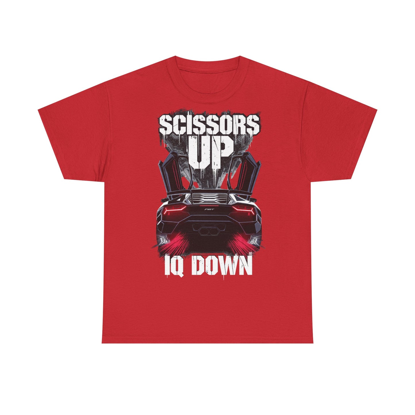 Scissors Up Unisex Heavy Cotton Tee