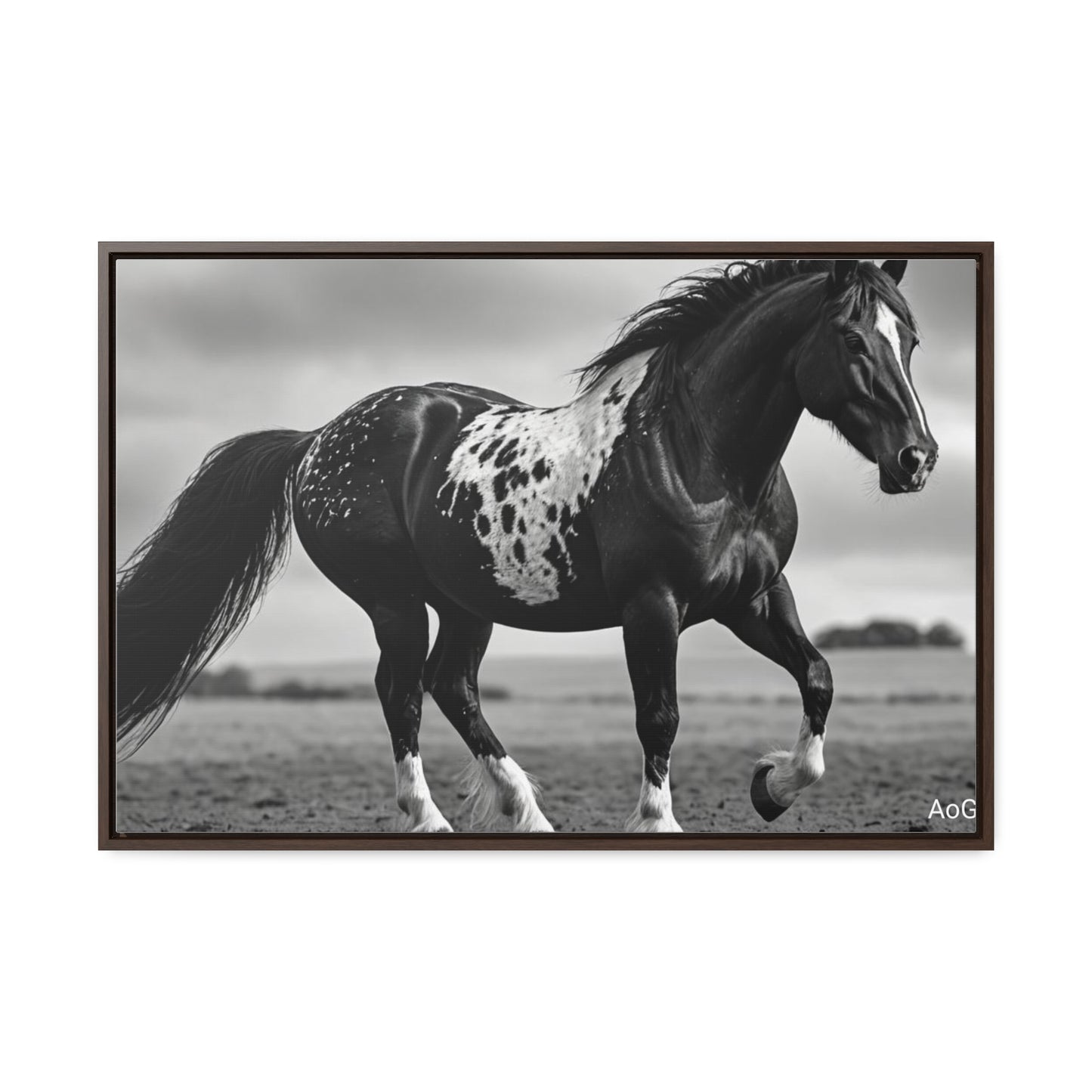 Speckled Stallion Gallery Canvas Wraps, Horizontal Frame