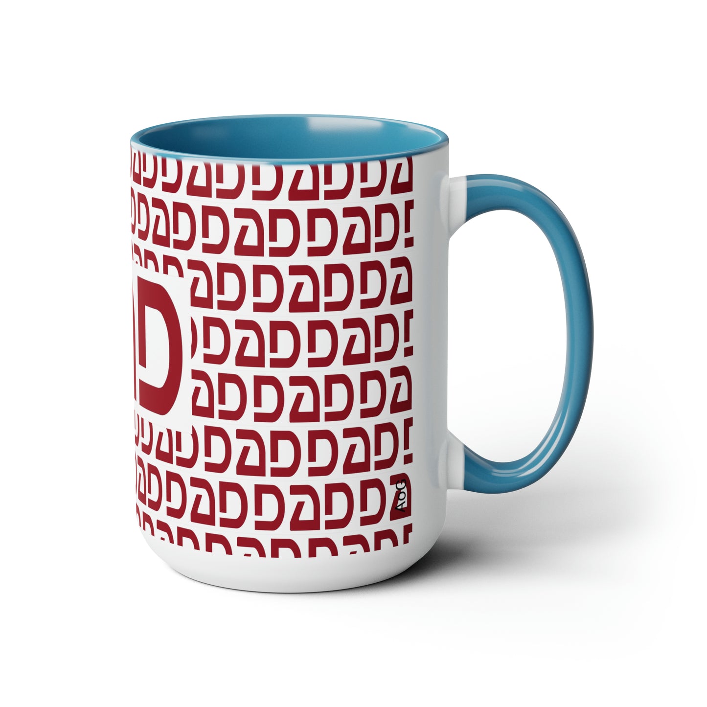 Two-Tone Coffee Mugs, 15oz