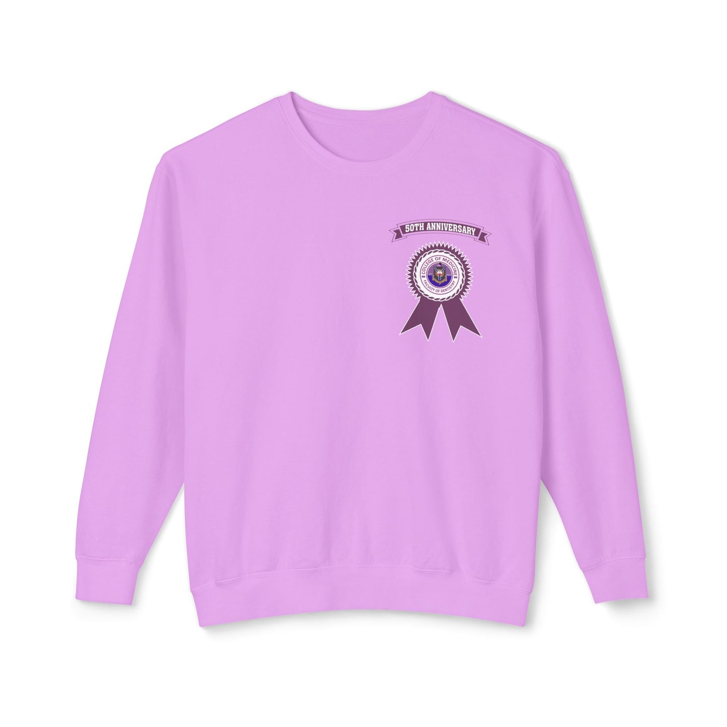 50th Anniversary - Unisex Lightweight Crewneck Sweatshirt