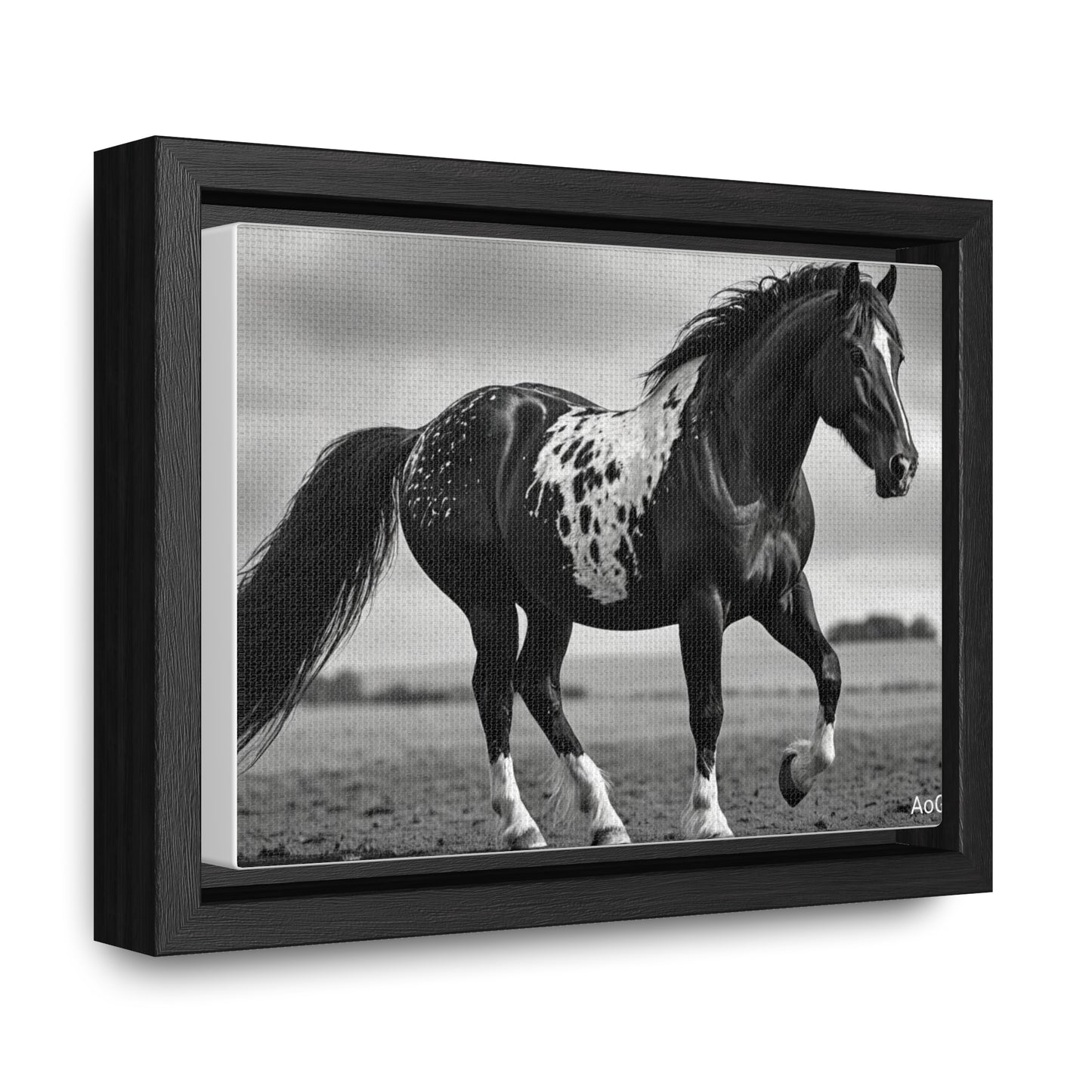 Speckled Stallion Gallery Canvas Wraps, Horizontal Frame