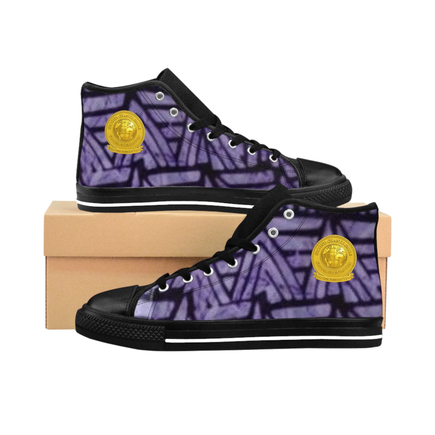 SCSGF-Crested Men's Classic Sneakers