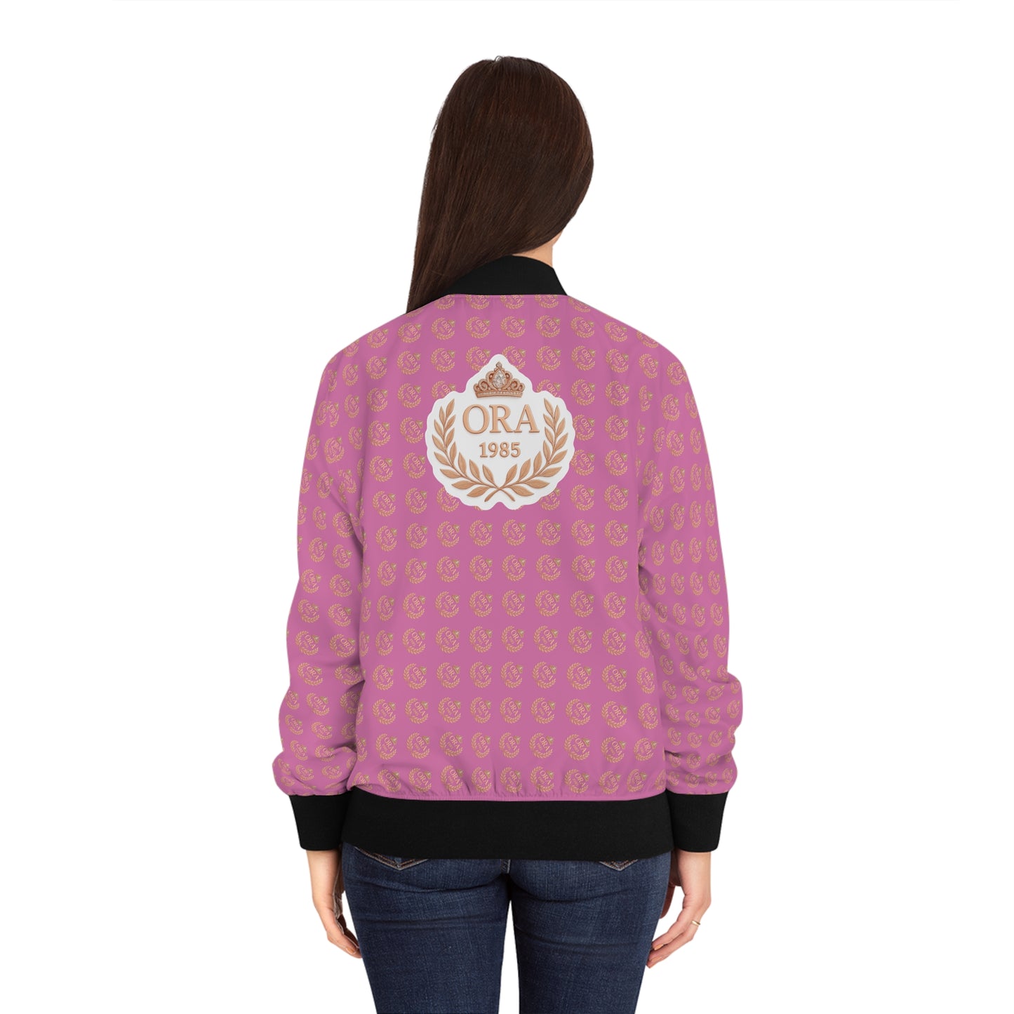 ORA - Women's Bomber Jacket (AOP)