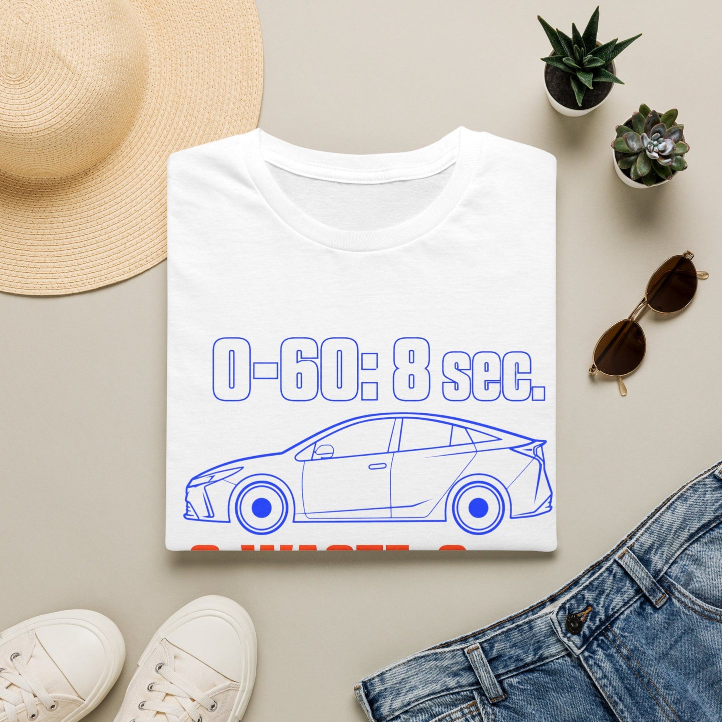 0-60: 8 Sec Unisex Softstyle T-Shirt