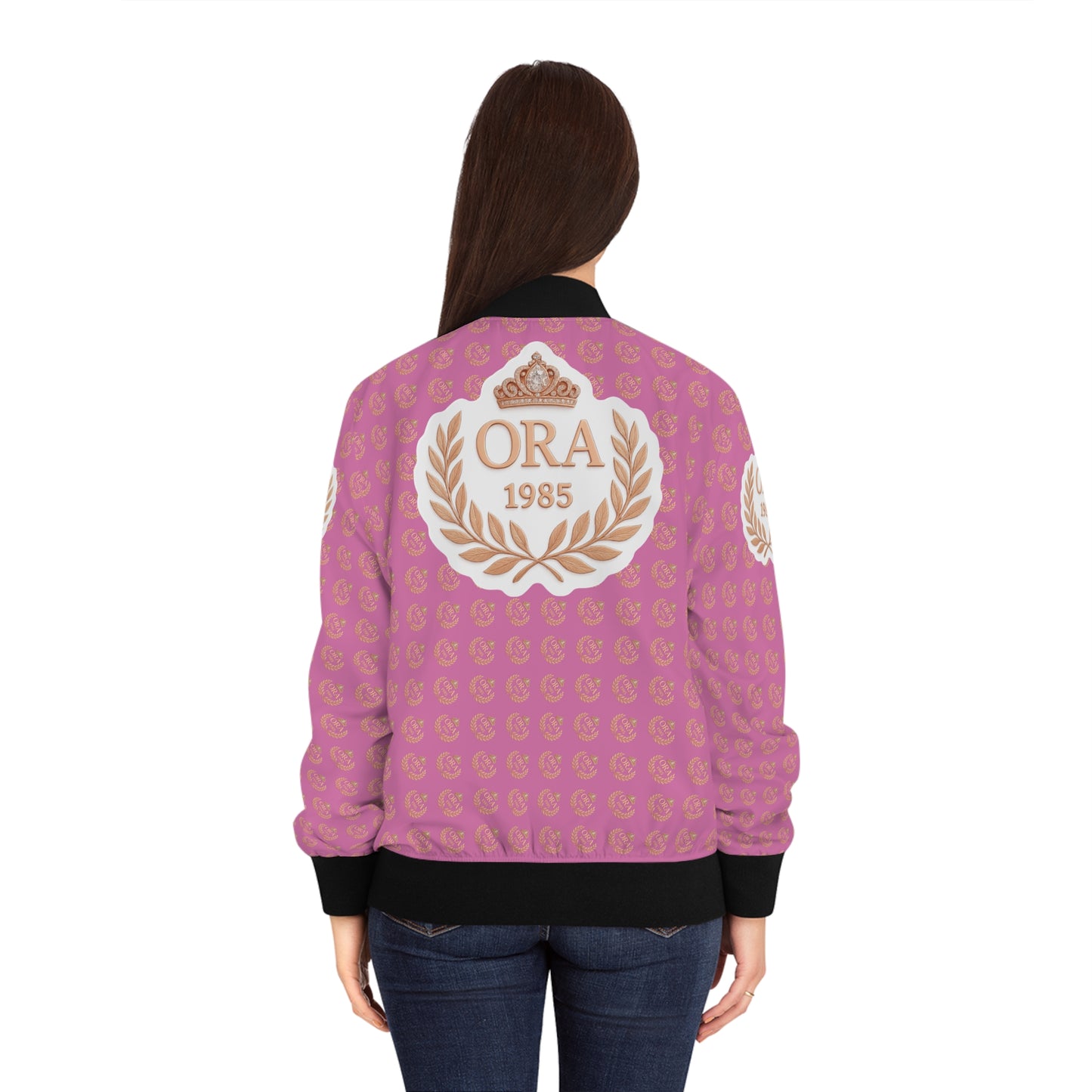 ORA - Women's Bomber Jacket (AOP)