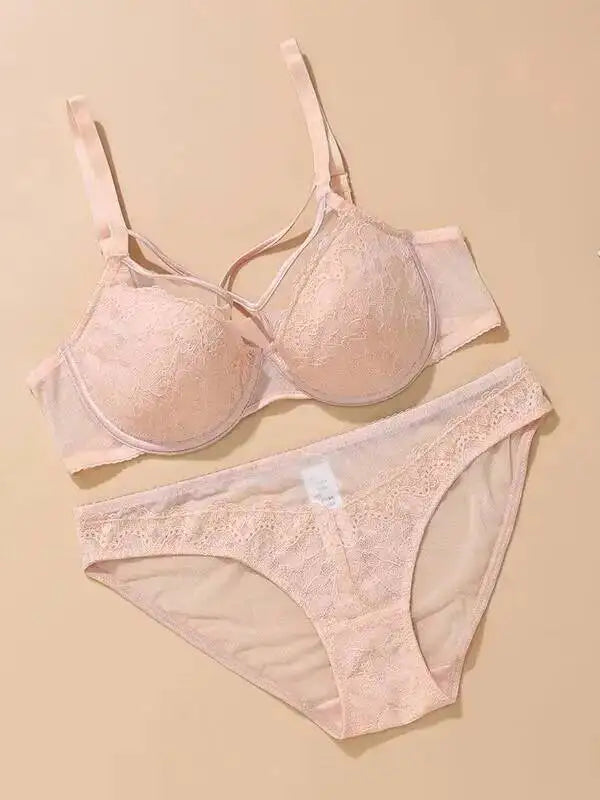 Sexy French Style Thin Pure Desire Lace Bikini Backless Deep V Suspenders Sleeveless Bikini Beach Vaction Style Charming TDS6