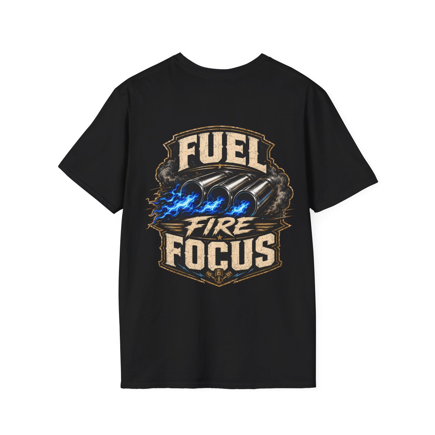 Fuel fire Focus Unisex Softstyle T-Shirt