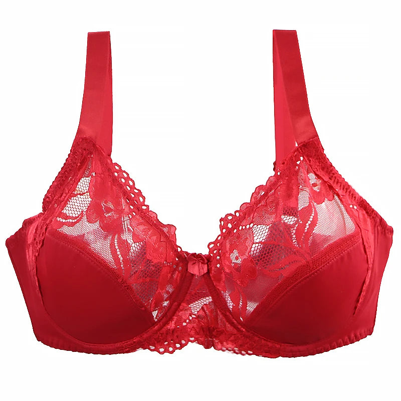 2024 New Sexy DEF Cup Bras Ultra ThinThick Large Size Underwear For Women Gather Steel Ring Adjustable Collection Lingerie