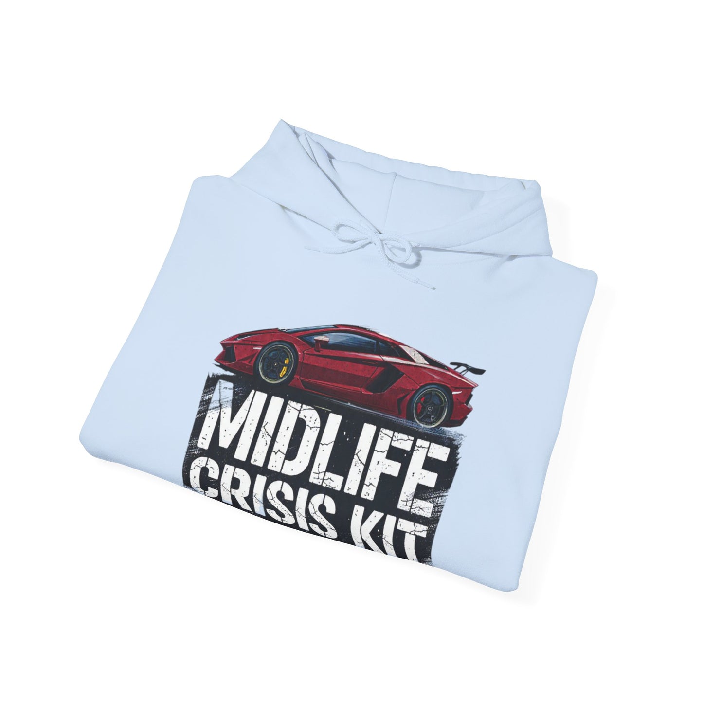 Midlife Crisis Kit Unisex Heavy Blend™ Hooded Sweatshirt