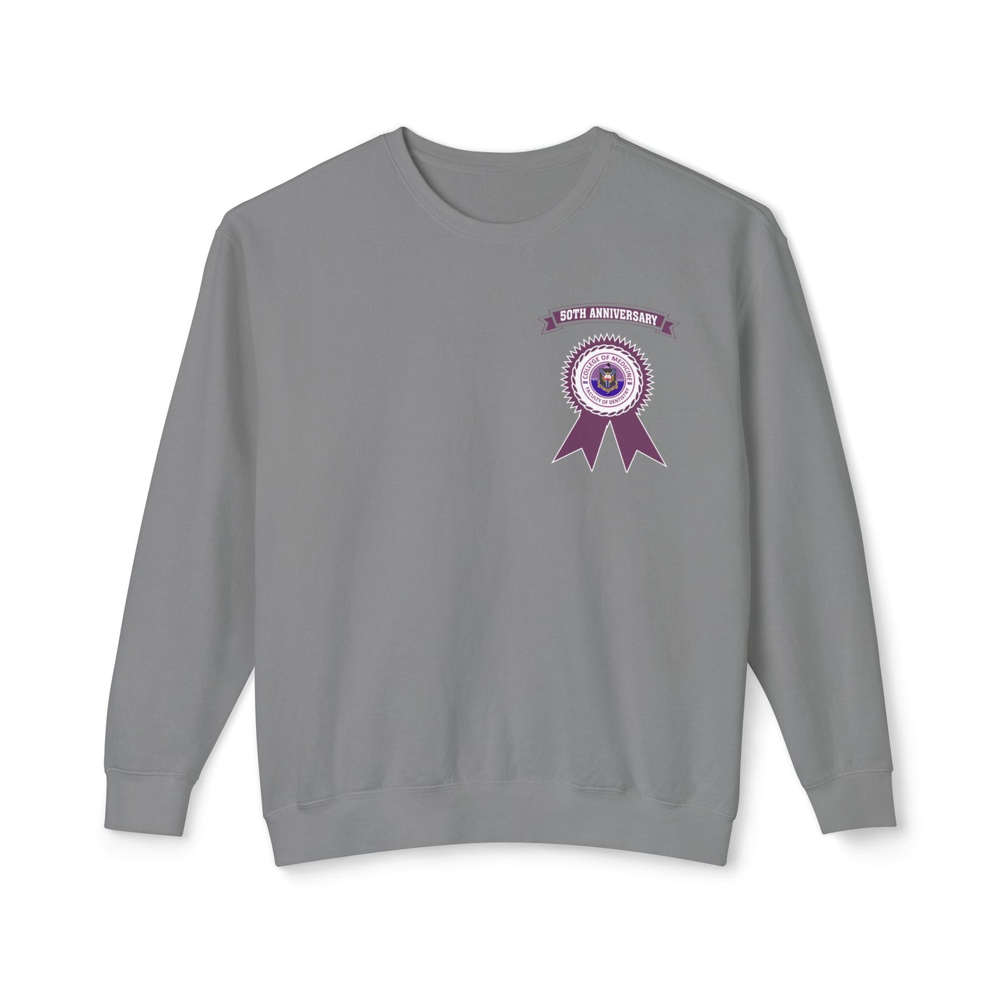 50th Anniversary - Unisex Lightweight Crewneck Sweatshirt