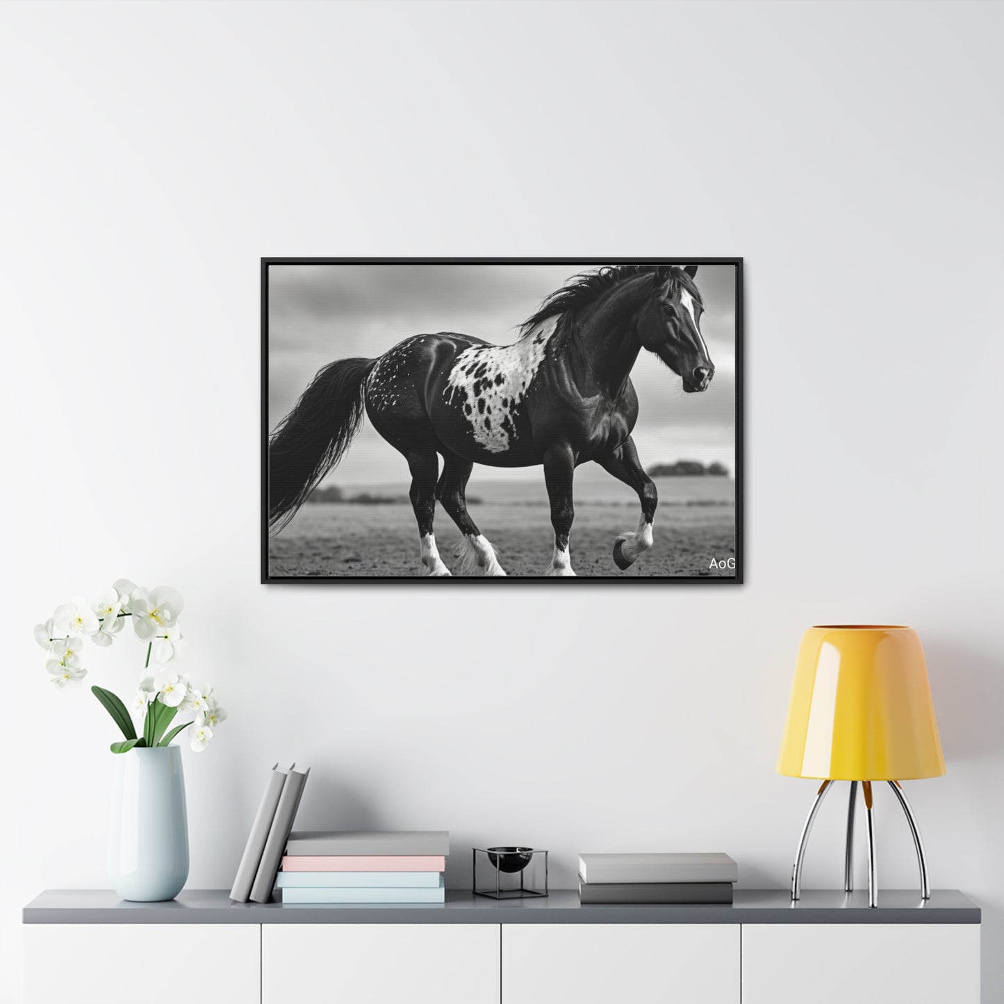 Speckled Stallion Gallery Canvas Wraps, Horizontal Frame