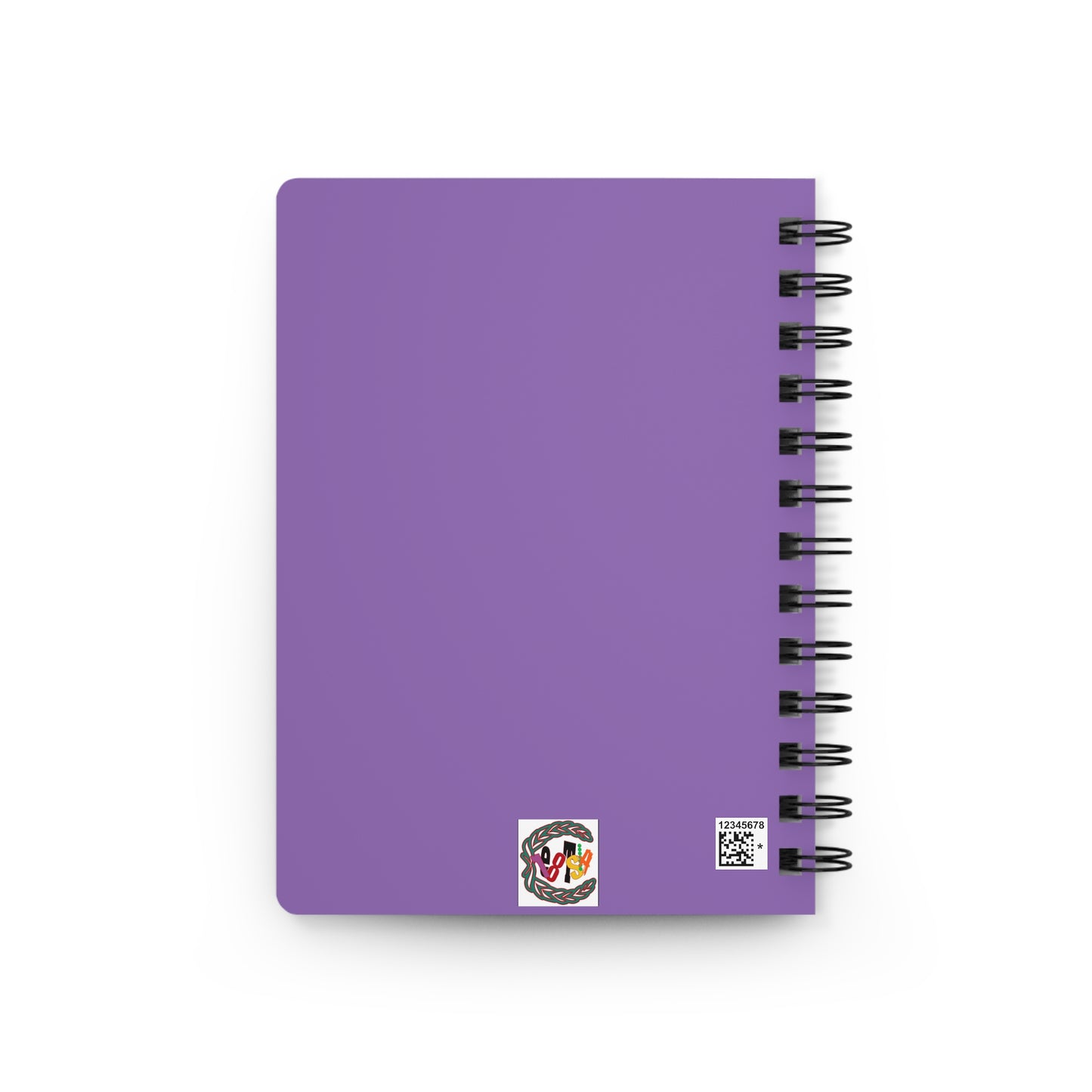 Purple Spiral Bound Journal