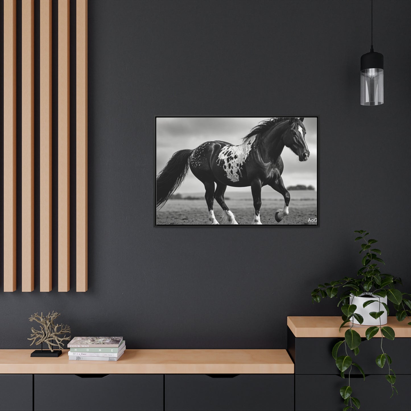 Speckled Stallion Gallery Canvas Wraps, Horizontal Frame