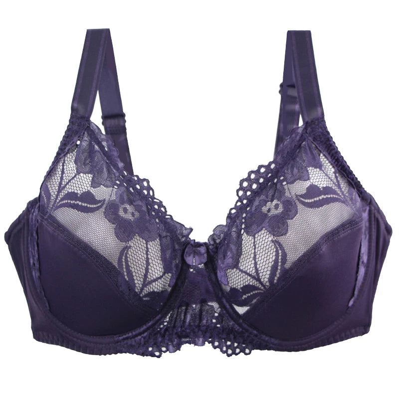 2024 New Sexy DEF Cup Bras Ultra ThinThick Large Size Underwear For Women Gather Steel Ring Adjustable Collection Lingerie