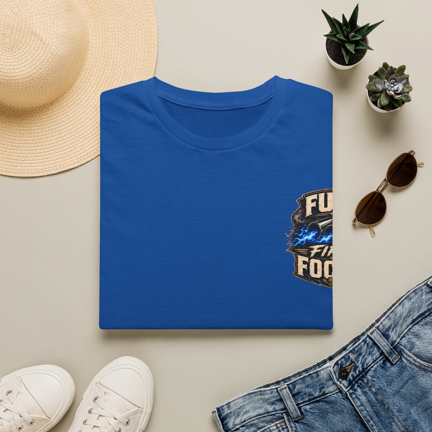 Fuel fire Focus Unisex Softstyle T-Shirt