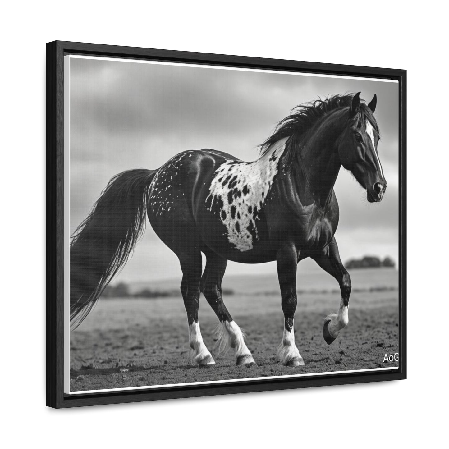 Speckled Stallion Gallery Canvas Wraps, Horizontal Frame