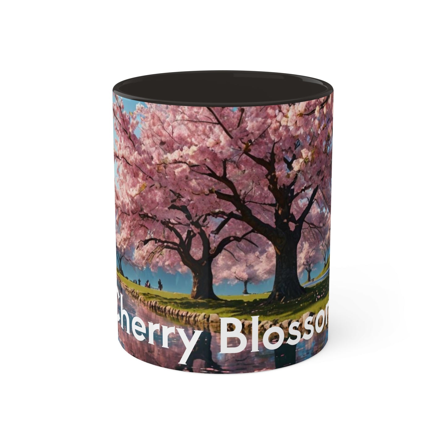 Cherry Blossom Colorful Mugs, 11oz