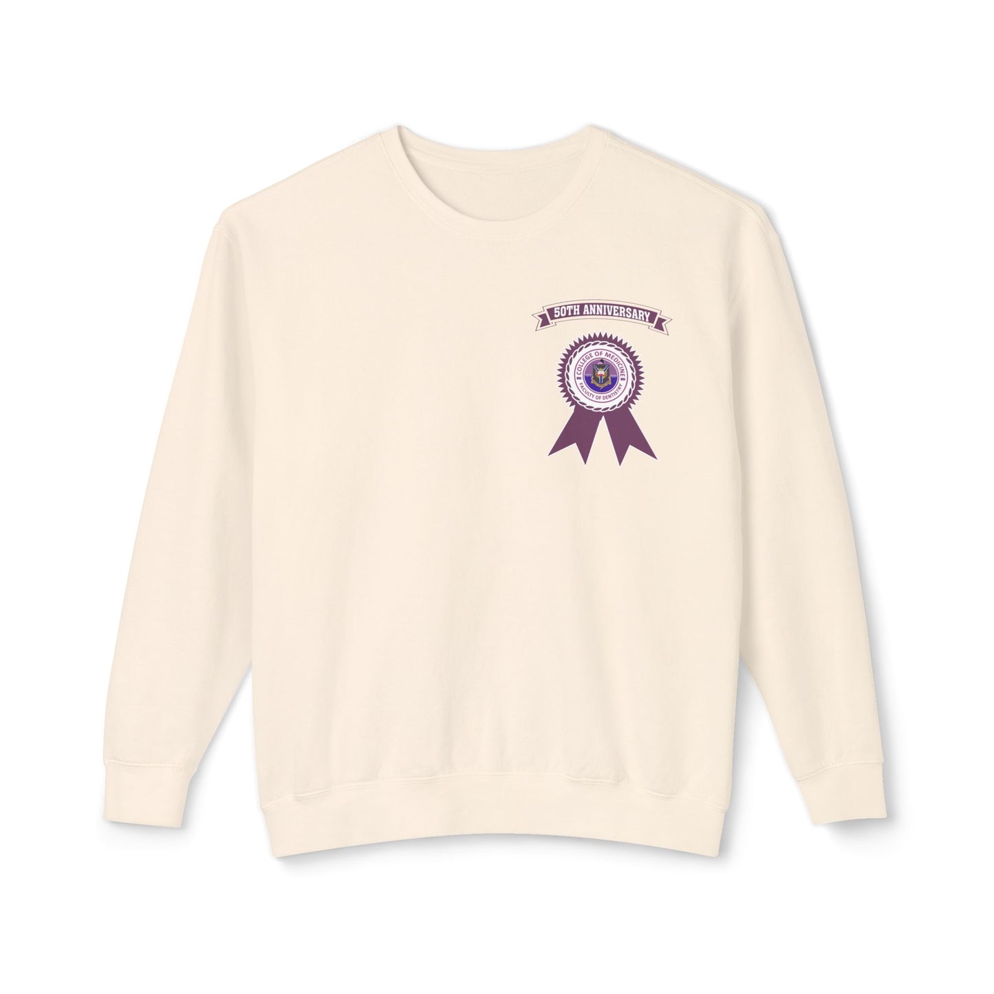50th Anniversary - Unisex Lightweight Crewneck Sweatshirt