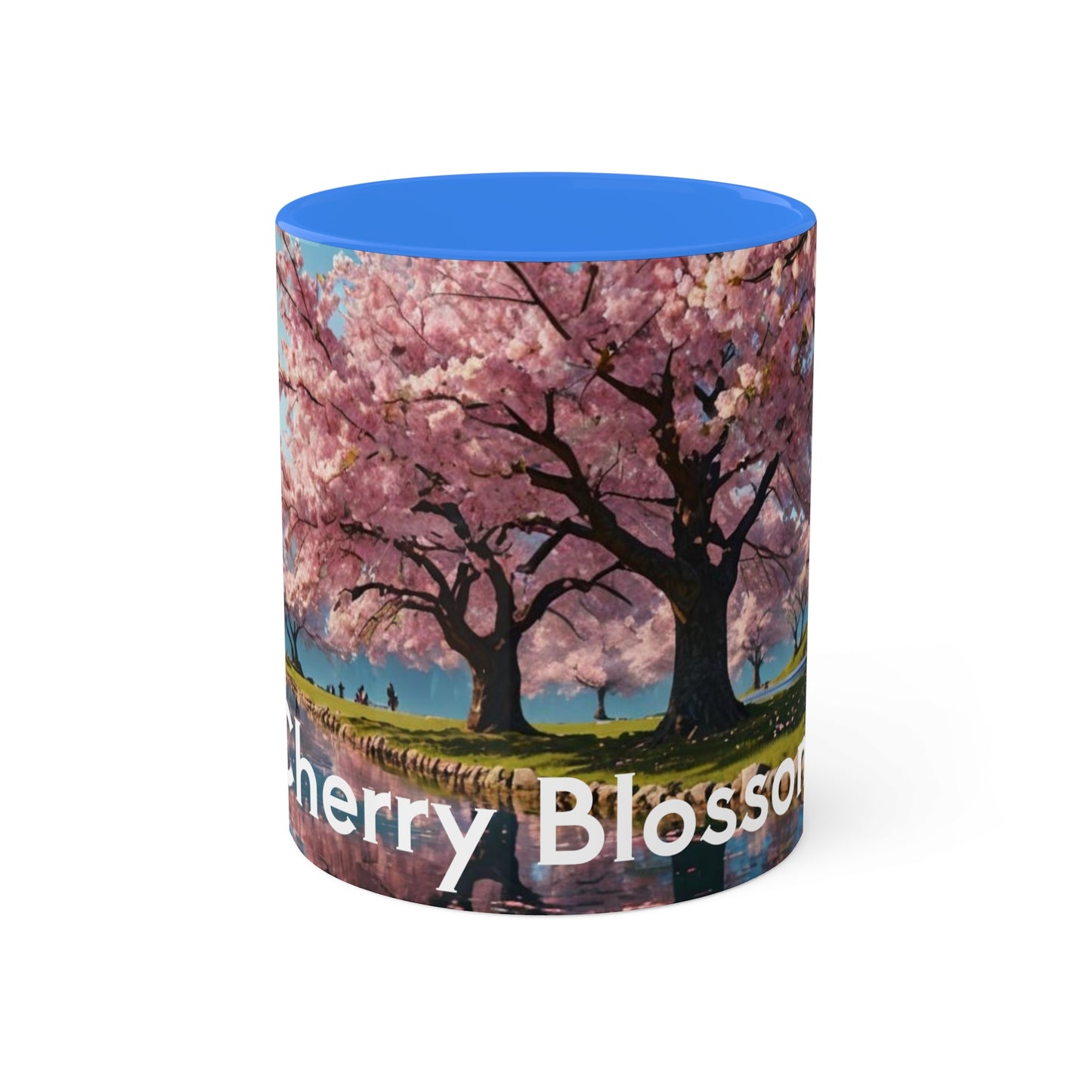 Cherry Blossom Colorful Mugs, 11oz