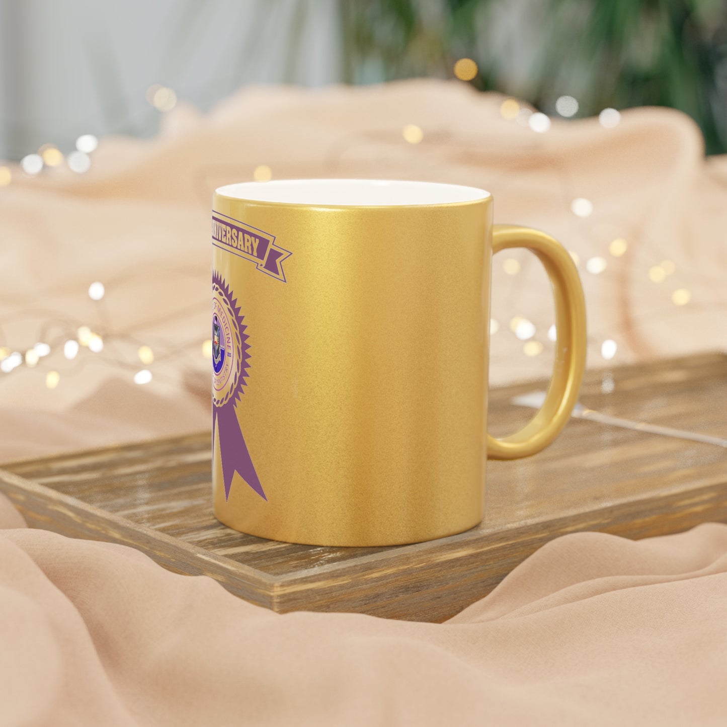 50th Anniversary - Metallic Mug (Silver\Gold)