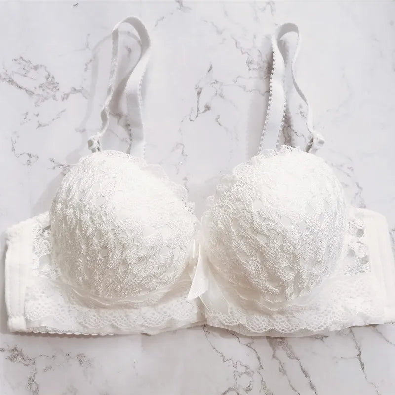 Lingerie Sexy Lady Bra Gather Adjustable Women's Seamless Underwear Push Up Bra Open Bra Intimates for Women Cup 1/2 Intimates