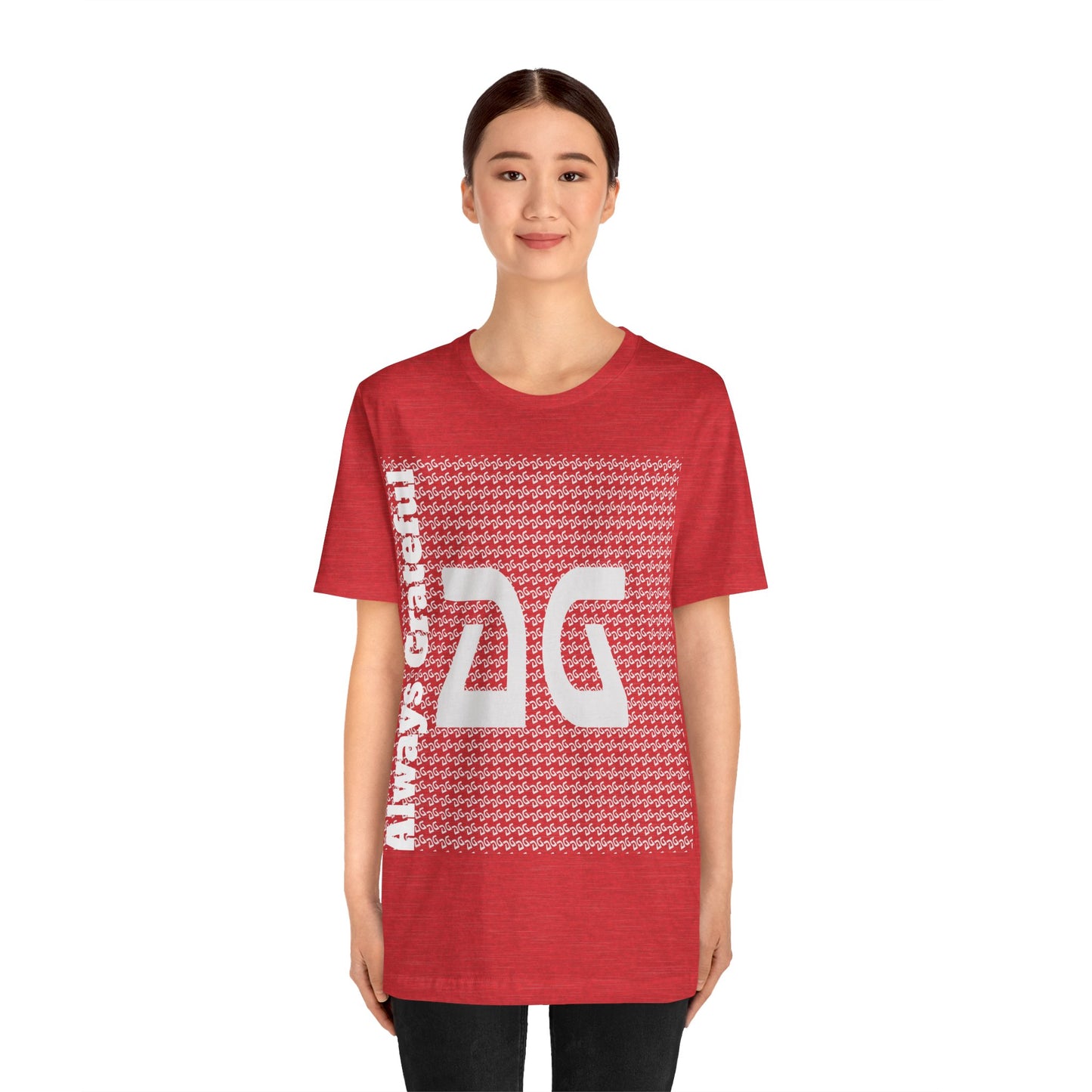 AG Always Grateful Unisex Jersey Short Sleeve Tee