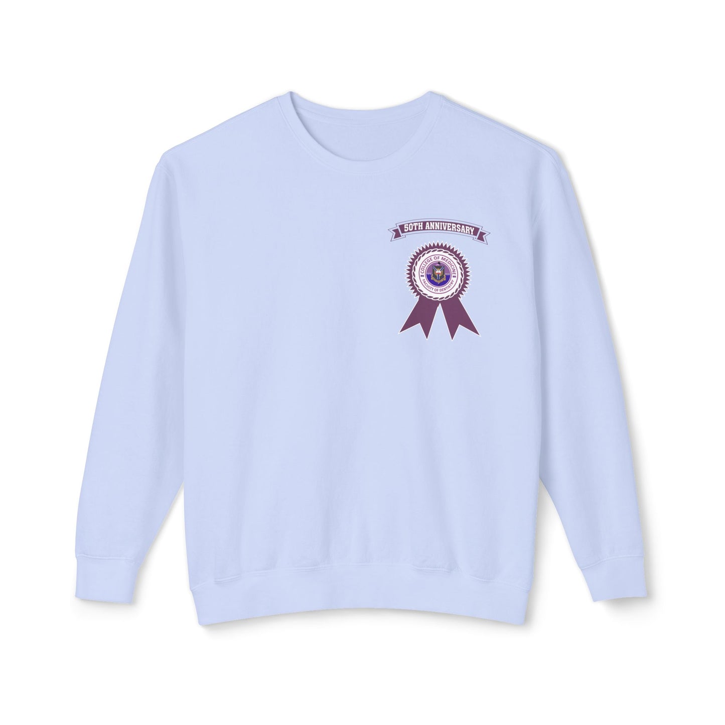 50th Anniversary - Unisex Lightweight Crewneck Sweatshirt