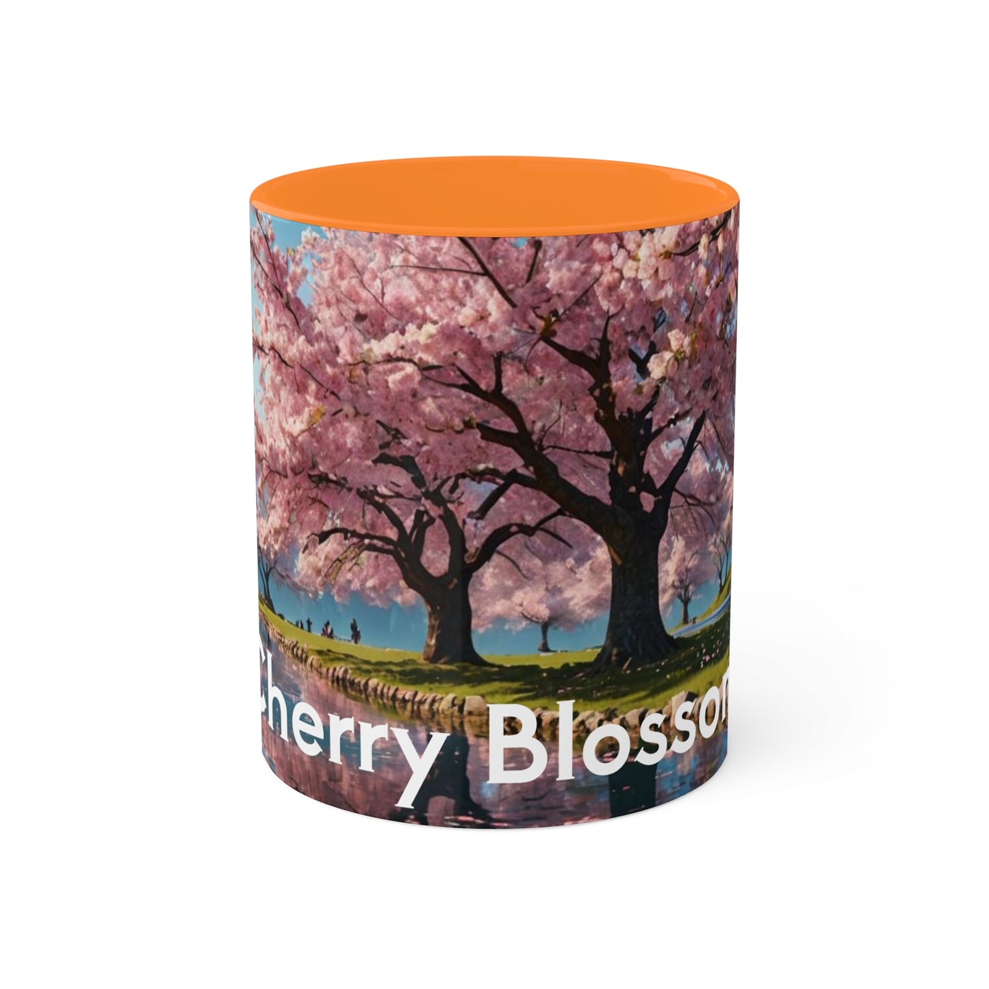 Cherry Blossom Colorful Mugs, 11oz