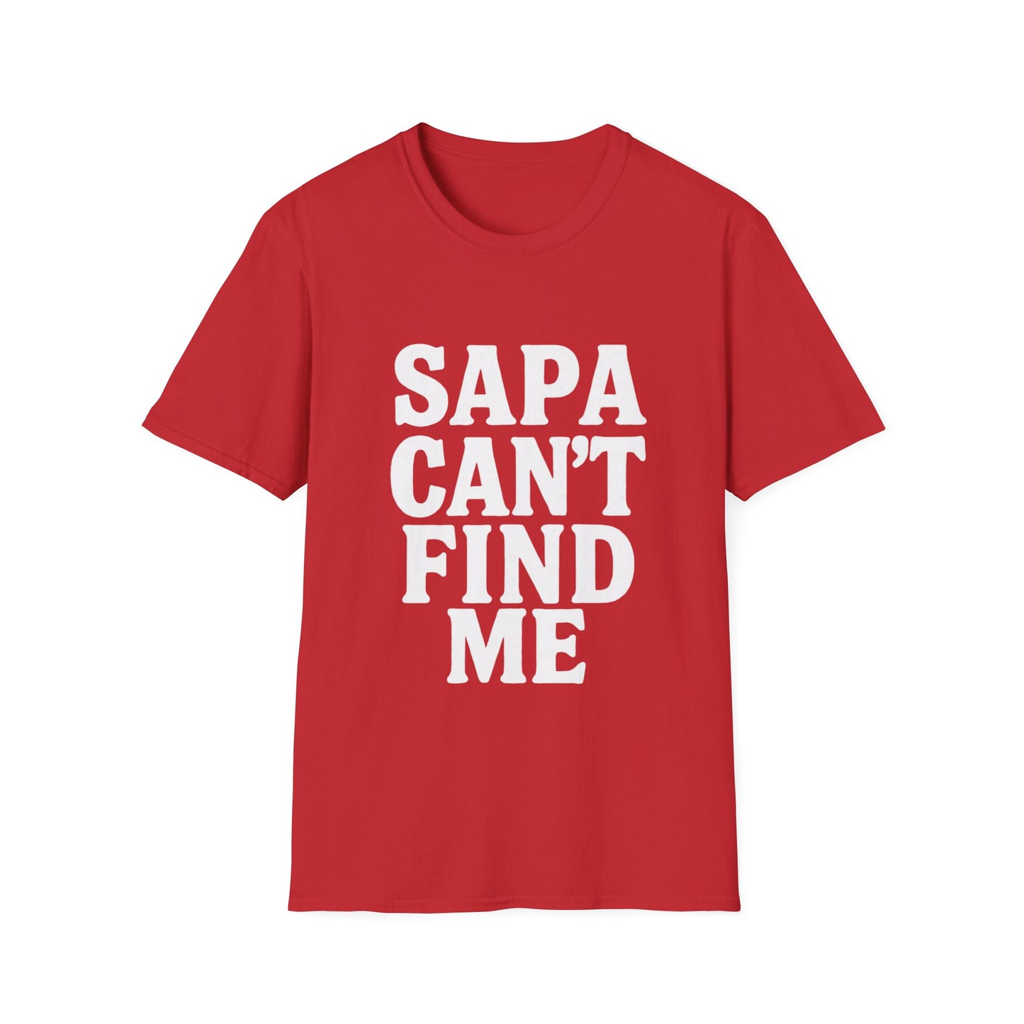 Sapa Not Unisex Softstyle T-Shirt