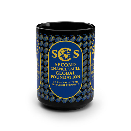 SCSGF - FUND RAISER Black Mug, 15oz
