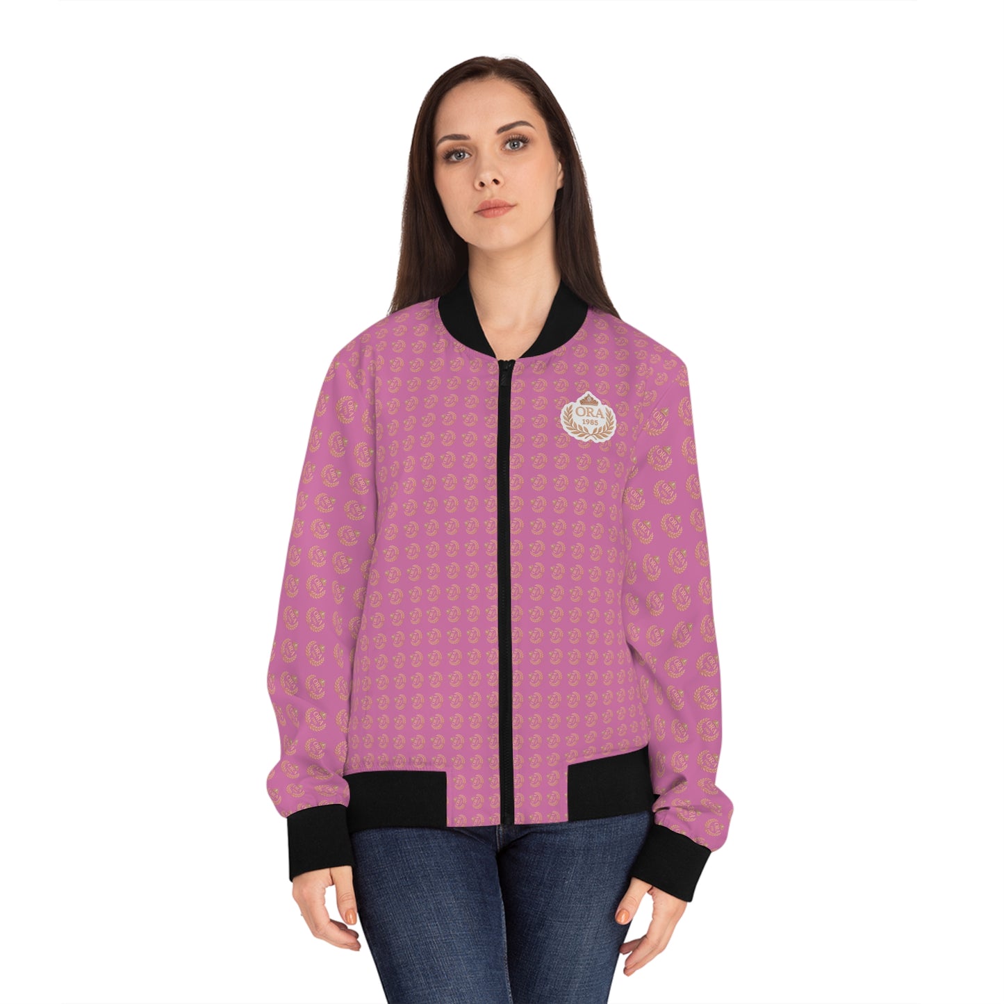 ORA - Women's Bomber Jacket (AOP)