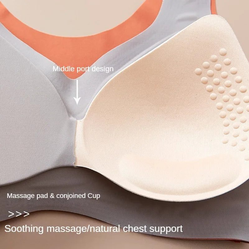 Lingeries for Woman Sexy Bras No-wire Bra Hot Women Underwear Push Up Bra Female Invisible Seamless Push-up Padded Sports