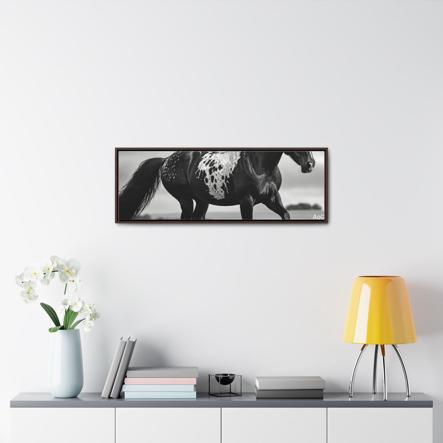 Speckled Stallion Gallery Canvas Wraps, Horizontal Frame